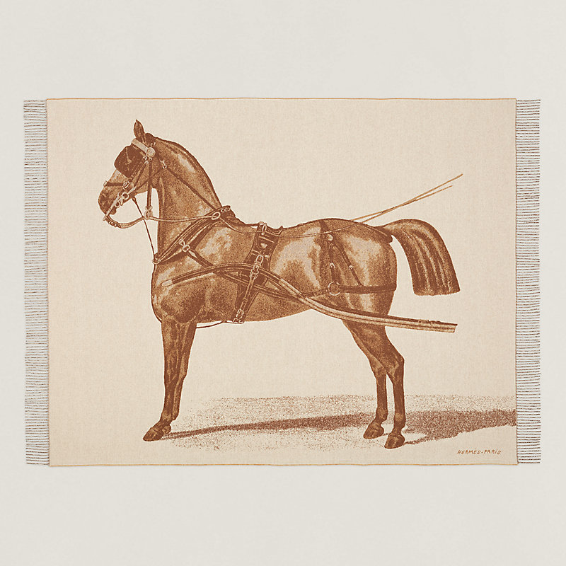 Cheval d Attelage blanket Herm s USA